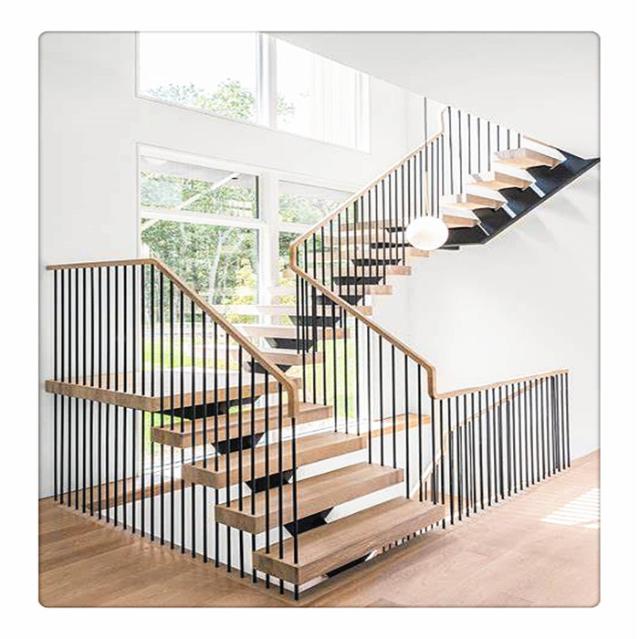 metal stairs and landings