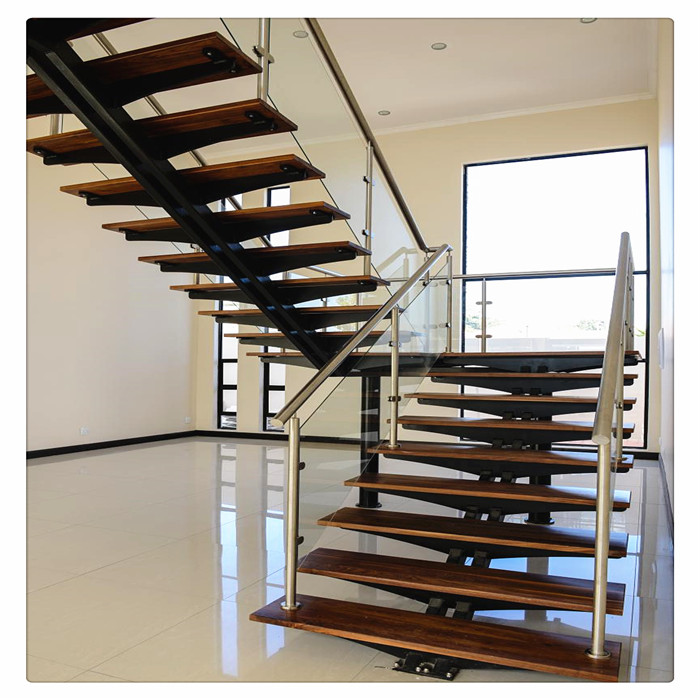 floor mounting aluminum stairs railing