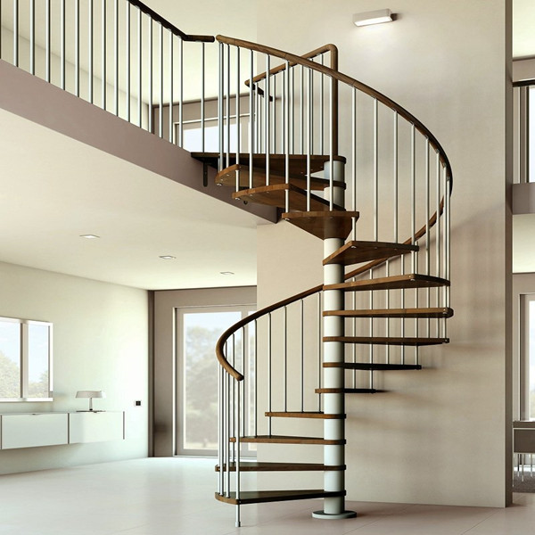 Modern spiral stair cast iron spiral staircase