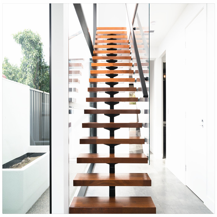 wood tread stairs