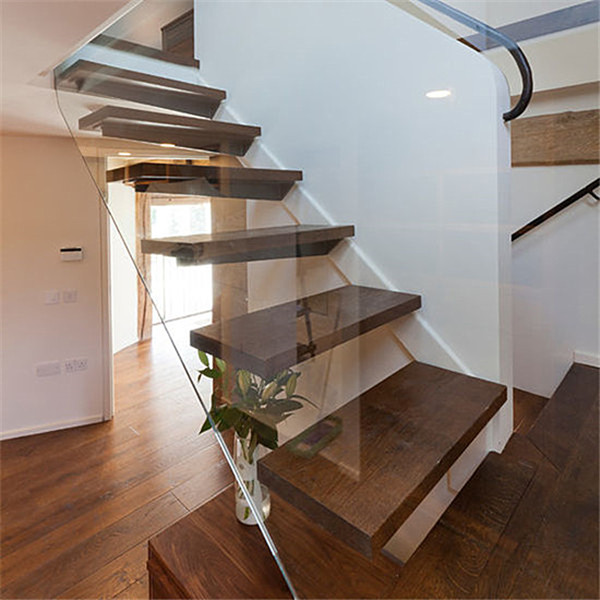 Wood Modern Floating Staircase