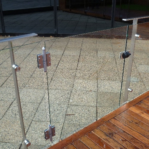 round post glass railing price for your project