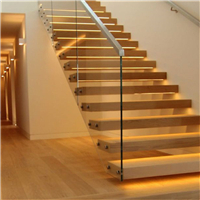 luxury staircase Interior glass staircase staircase floating - 副本