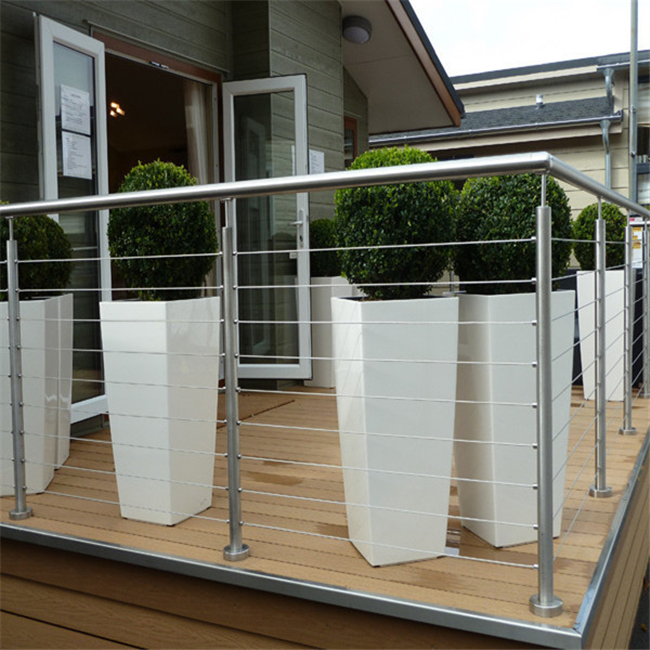 deck railings stainless steel cable railing