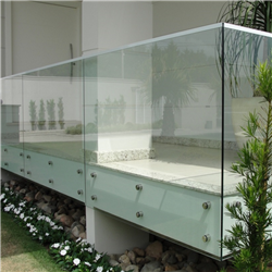 Frameless Standoff widely used glass railing for decking/balcony/staircase