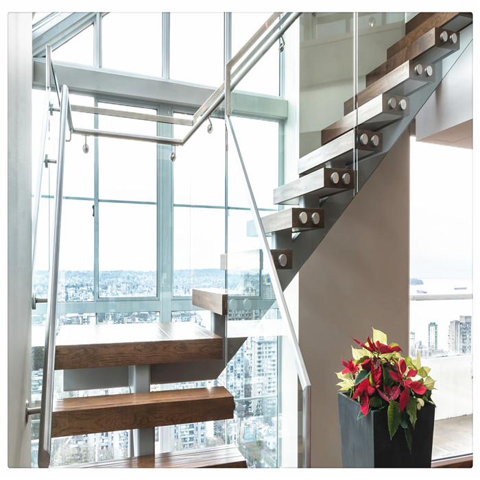 indoor floating stairs