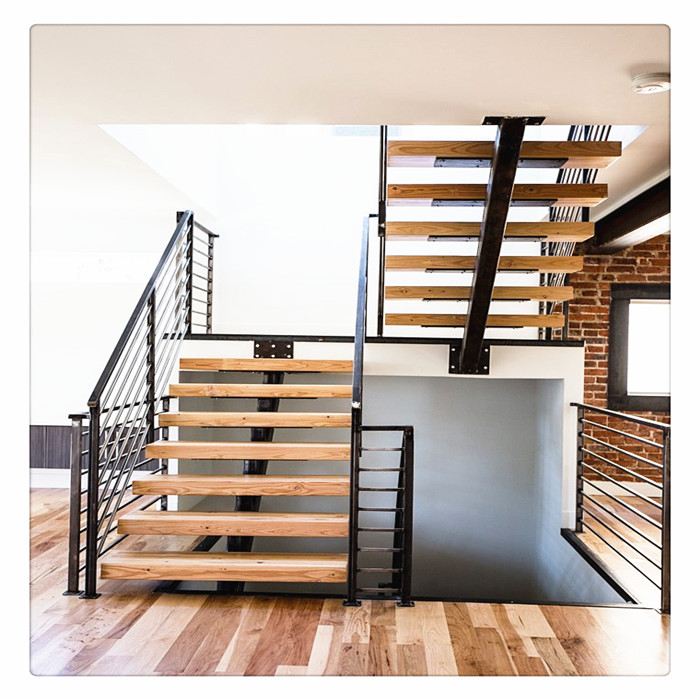 stairs wooden grill design