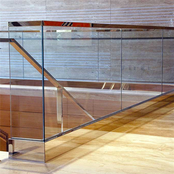 Frameless glass balcony railing PR-U027 