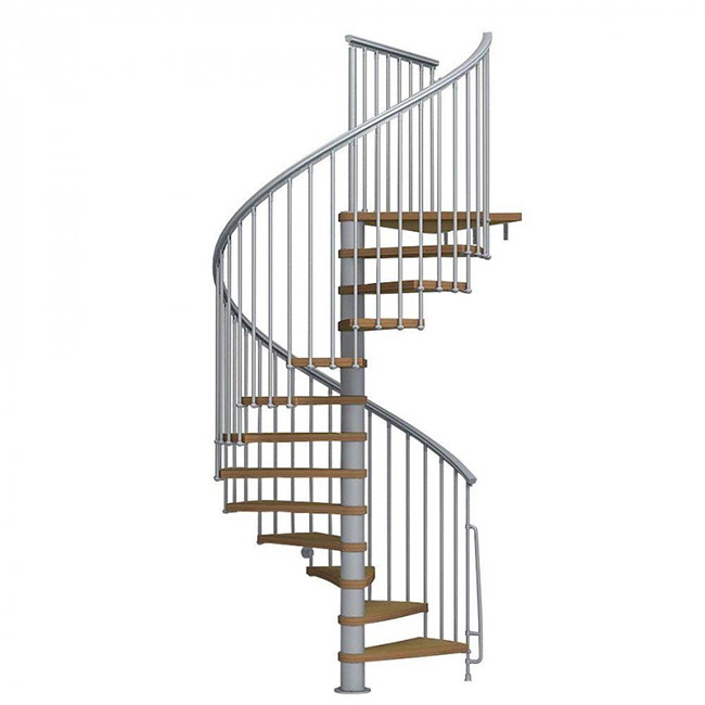 Outdoor Steel Metal Spiral Staircase Garden DIY Hot Galvanized Carbon Steel Spiral Stair