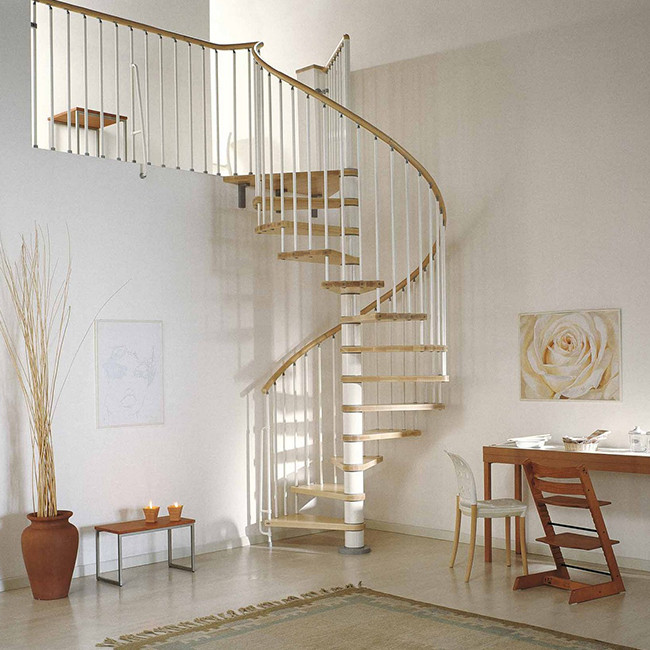 Decorative Wrought Iron Spiral Staircase