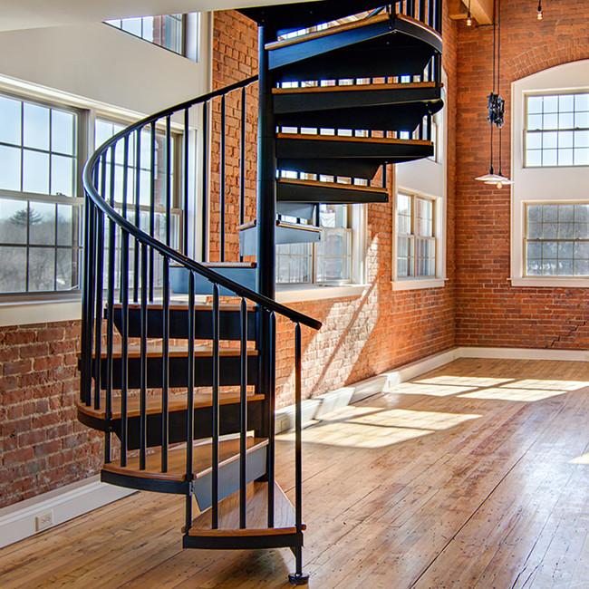 stainless steel staircase