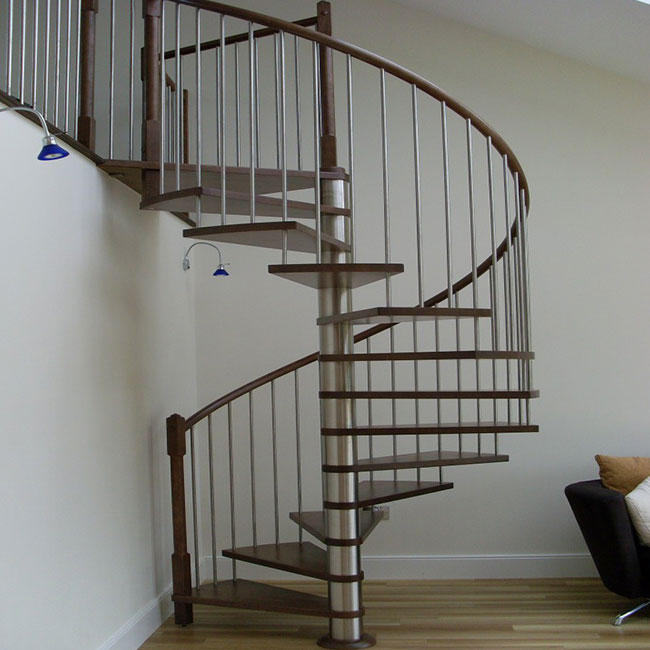 Hot Sale Metal Art Cast Iron Used Spiral Staircase