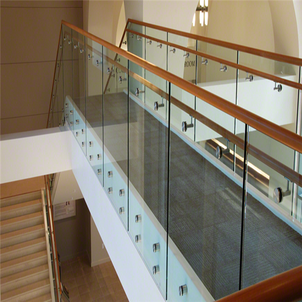 Balcony Railings Stainless Steel Glass rail balustrade-JJ23