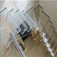 High Quality Wholesale Price customized Modern Style Glass floating Staircase