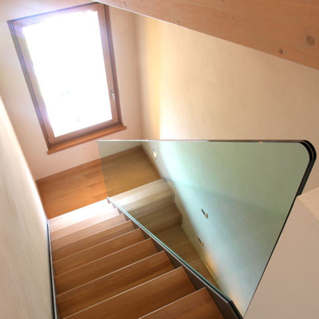 Stainless steel U channel glass balustrade PR-U058