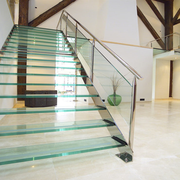 glass railing DIY lowest price  floating stairs