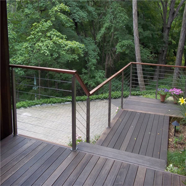 PRIMA modern stainless steel cable railing design