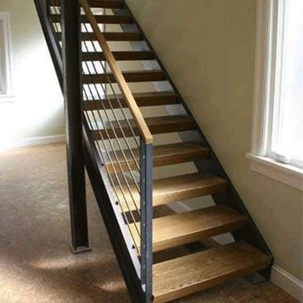 Cantilevered standard flush mounting  lift stair