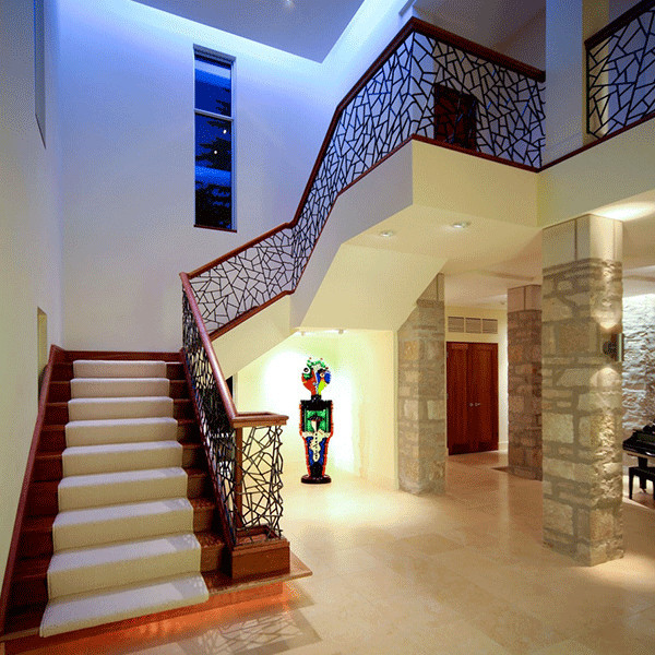 Toughened, Interior staircase glass stair