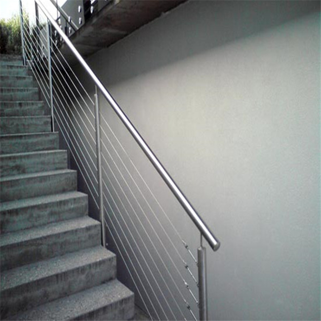 Interior and Exterior Stainless Steel Cable Railing