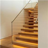 Top Quality Wholesale  Modern Style Glass floating Staircase