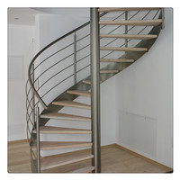 Modern spiral staircase/staircase handrail design