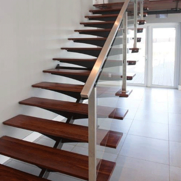 Safety Laminated Glass Staircase glass stair railing