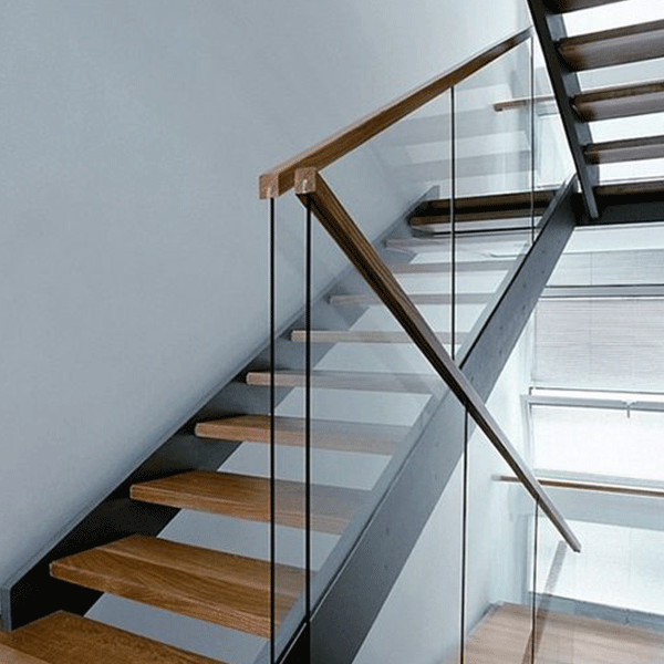 Inside stair Modern house residential floating stair case