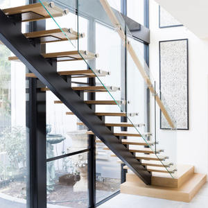 Straight Staircase Modern Indoor Small Space Stairs