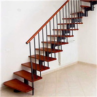 customized design straight staircase c02