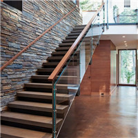 customized design straight staircase c03