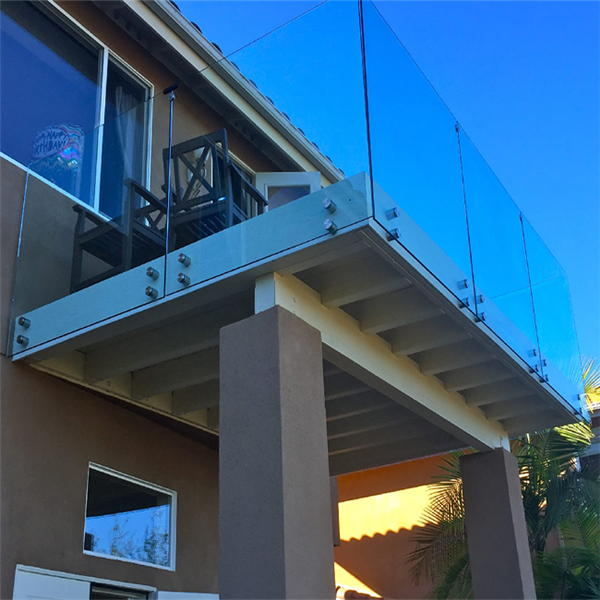 Glass Railing Fasten Standoff balustrade uvpc-JJ147