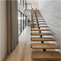 customized design straight staircase c07