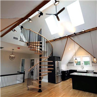 Custom Metal Stair Stainless Steel Spiral Staircase