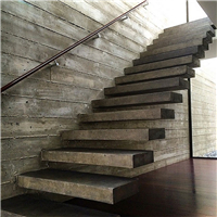 Customized special type of floating staircase indoor