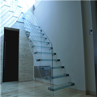 luxury staircase Interior glass staircase nose staircase floating