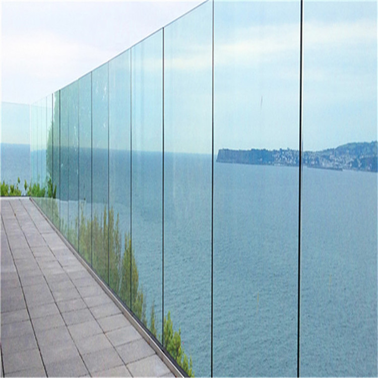 Outdoor deck glass balustrade  PR-U116