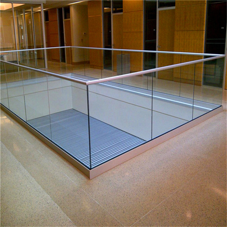 Indoor aluminium U channel balustrade PR-U122