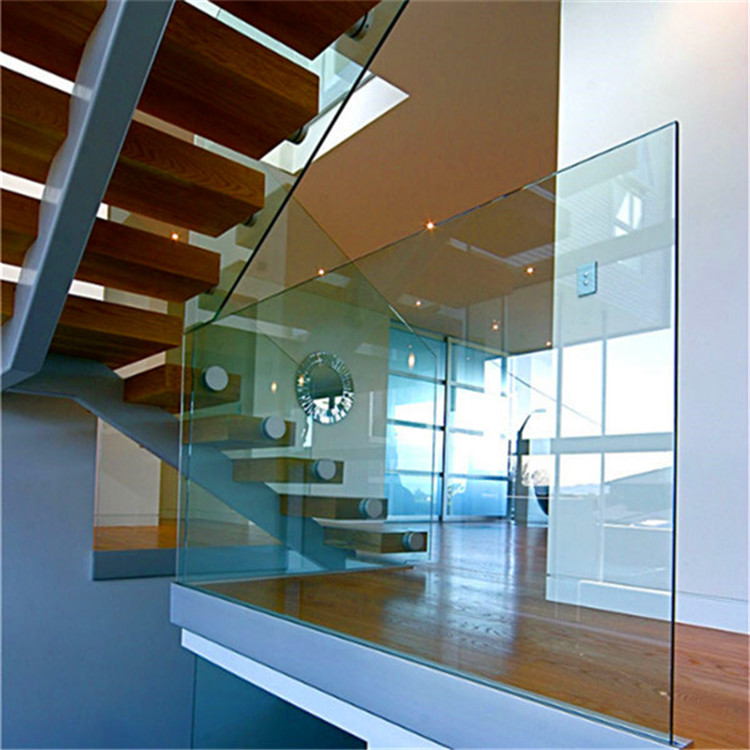 Aluminum glass railing system for 10-15mm glass PR-U126