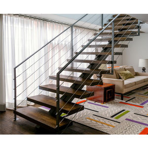 Railings stairs timber straight staircases design