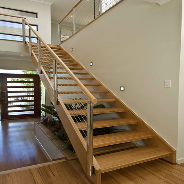 30mm thickness solid wood steps