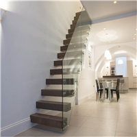 Best price staircase interior crystal floating staircase 