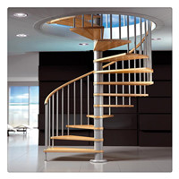 Customized high quality used spiral staircase design