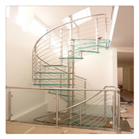 Decorative Classic Steel Spiral Staircase outdoor metal staircase wrought iron spiral stairs