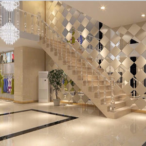 Residential Modern Zigzag Straight Staircase