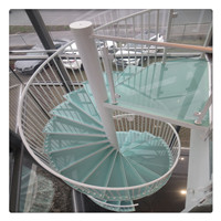 High quality Indoor decorative metal steel spiral staircase price