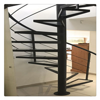 retractable used spiral staircase for sale/loft stairs