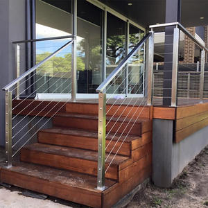 Decking Stainless Steel Baluster Cable Railing