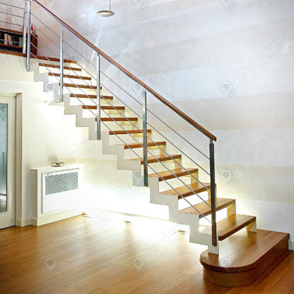 Interior or Exterior Stainless Steel Cable Railing 