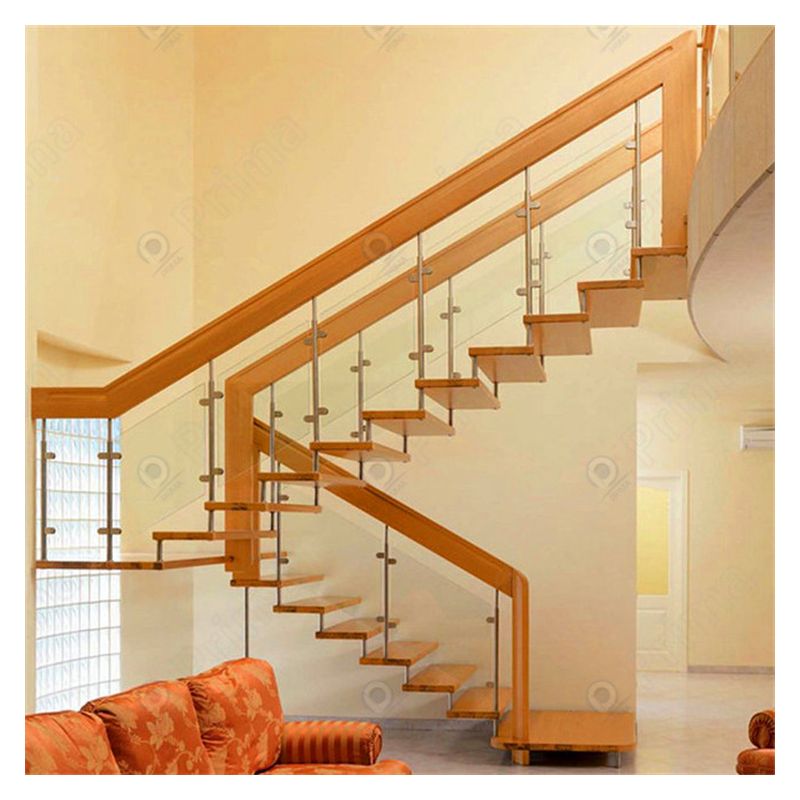 Customized New Design Floating Staircase With Factory Price